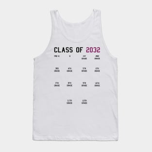 Class of 2032 Grow With Me Tank Top